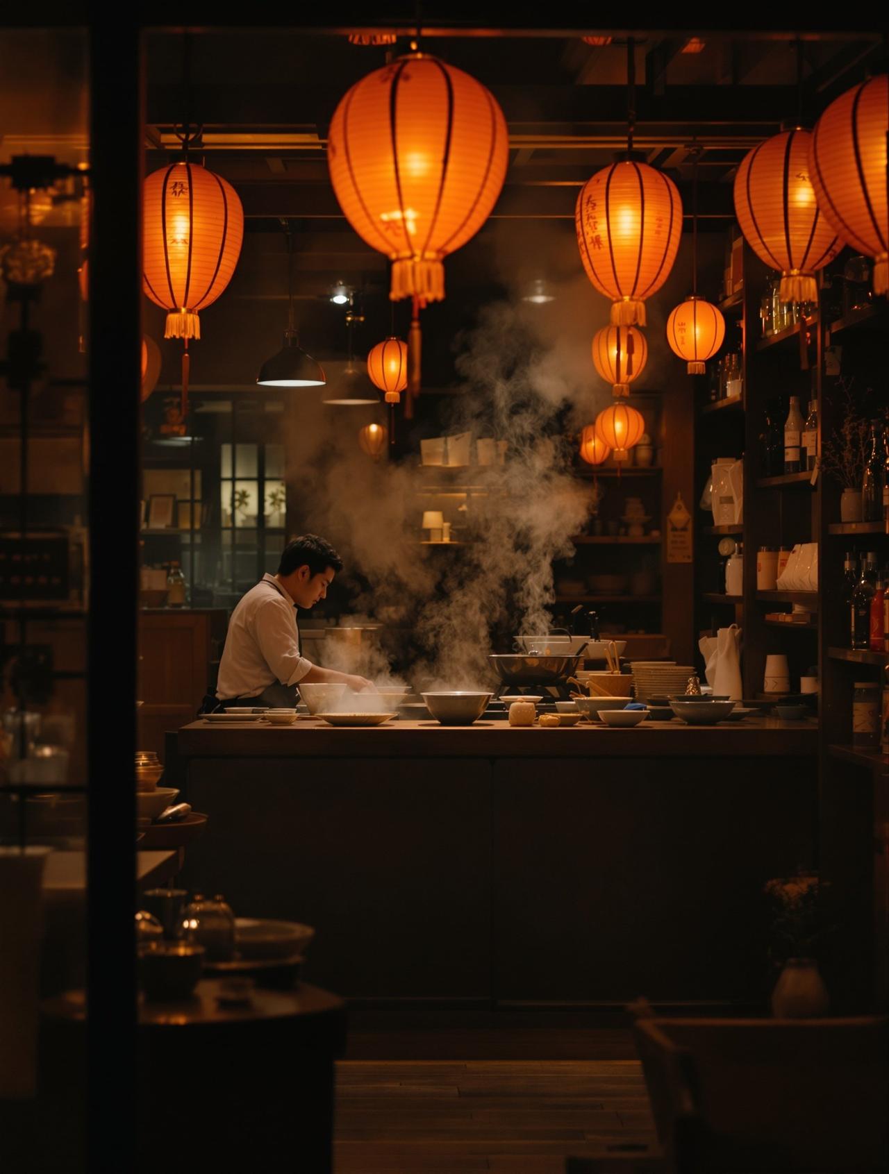 情侣影院作品《深夜食堂》高清海报